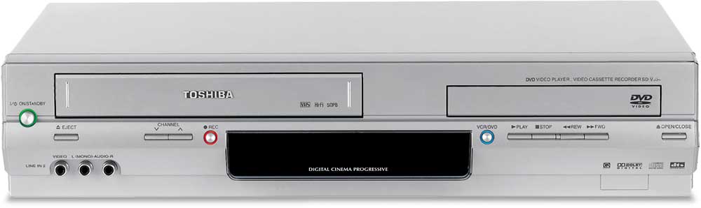 Is the DVD player a recorder to like the VHS is?