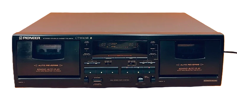 Pioneer CT-W404R Dual Cassette Deck Questions & Answers