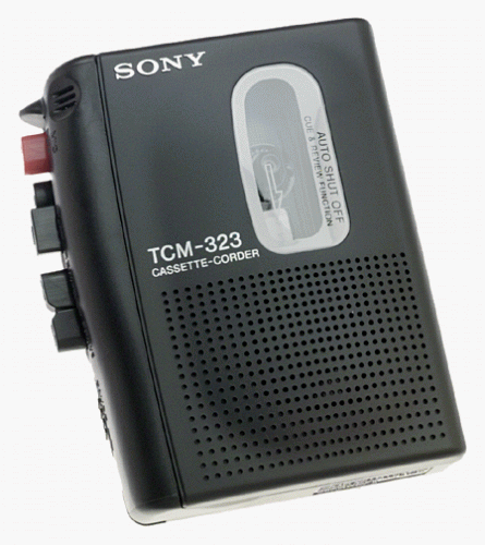 Sony TCM-323 Standard Cassette Voice Recorder Questions & Answers