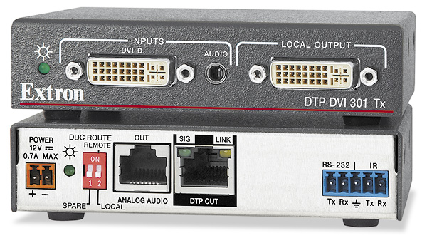 Extron DTP DVI 301 Tx Long Distance DVI Twisted Pair Extender Questions & Answers