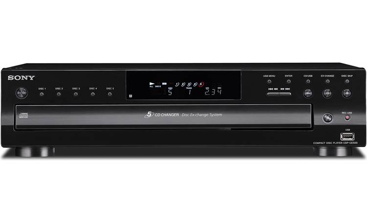 Sony CDP-CE500 5-disc CD changer Questions & Answers